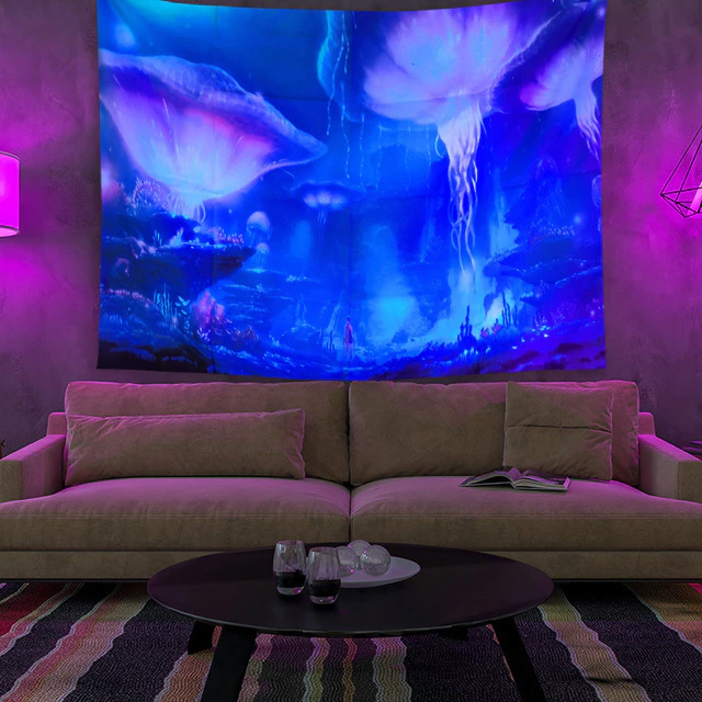 BowLift | Colorful Glowing Luminous Tapestry