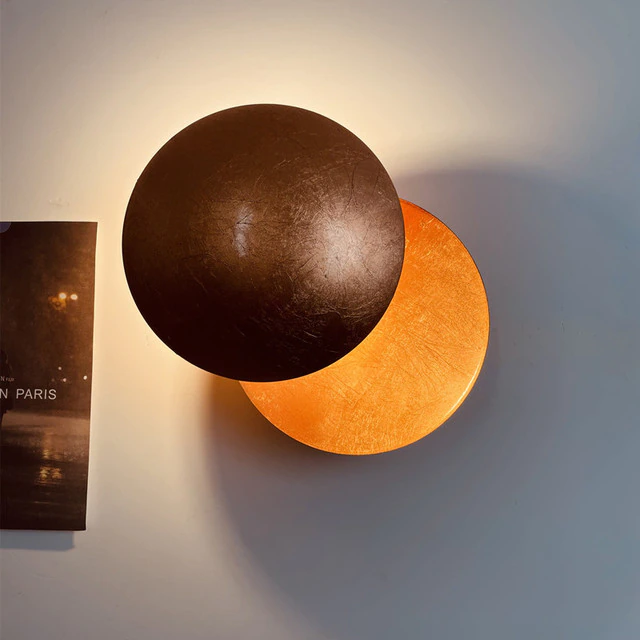 BowLift | Elegant Lunar Eclipse Wall Lamp