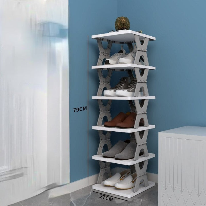 BowLift | Space Saving Foldable Stackable Shoe Storage Rack