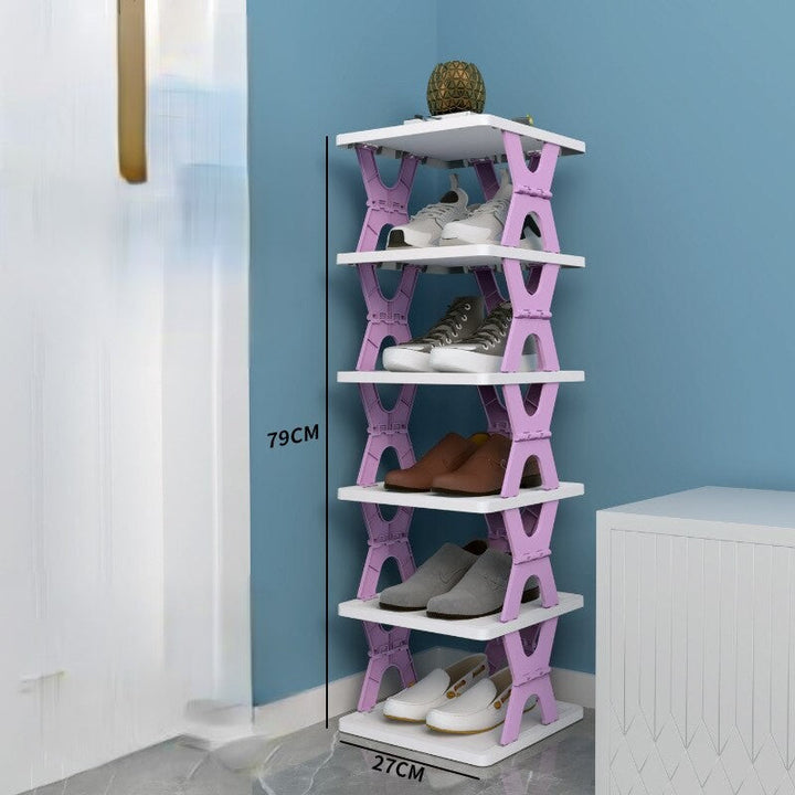 BowLift | Space Saving Foldable Stackable Shoe Storage Rack