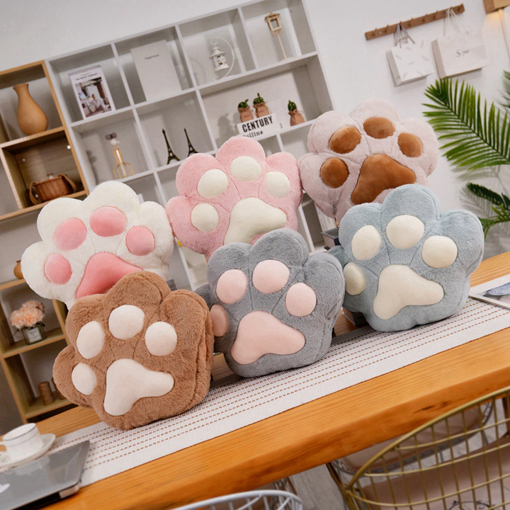 BowLift | Fluffy Bear Paw Hand Warmer Pillow