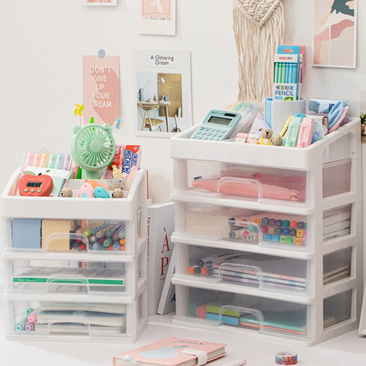 BowLift | Tidy Tower Desk Organizer Storage Box