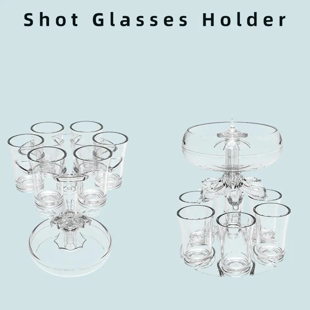 BowLift | 6 Shot in 1 Colorful Party Glasses