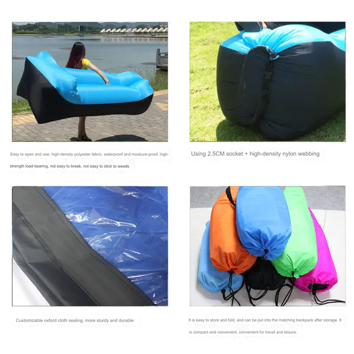 BowLift | Portable Inflatable Outdoor Air Sofa Bed Lounger