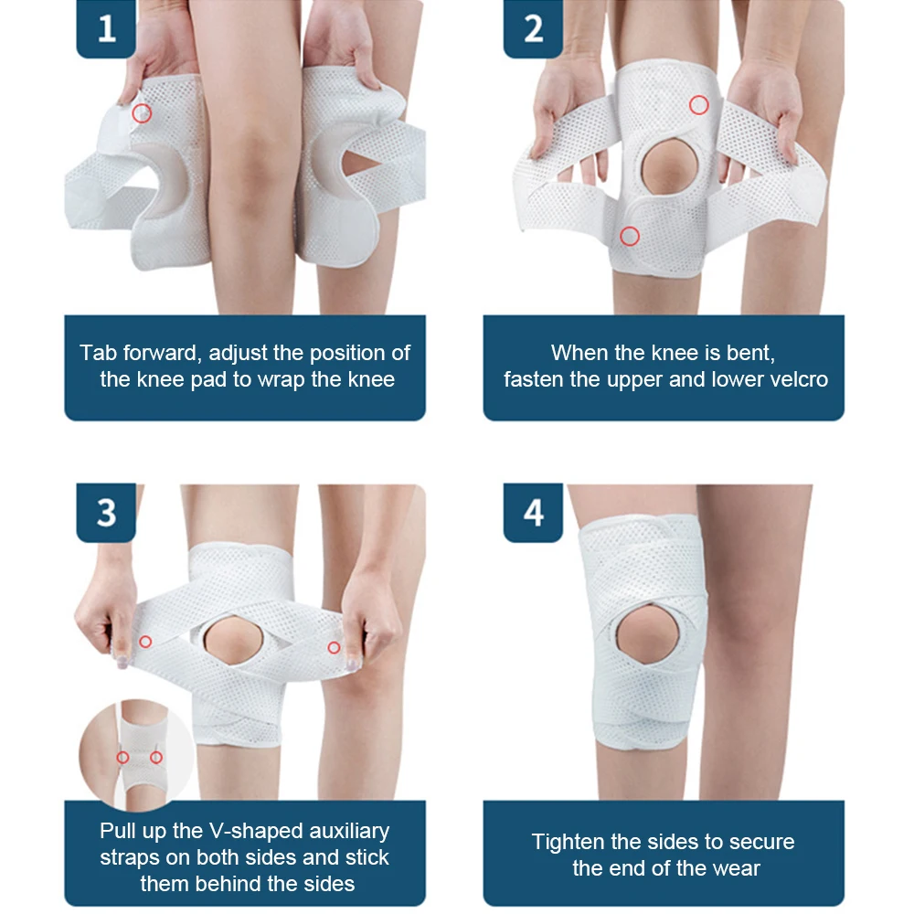 BowLift | Breathable Adjustable Stabilizing Knee Support Braces