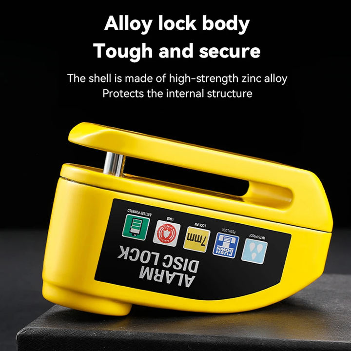 BowLift | Anti-Theft Security Aluminium Disc Brake Alarm Lock