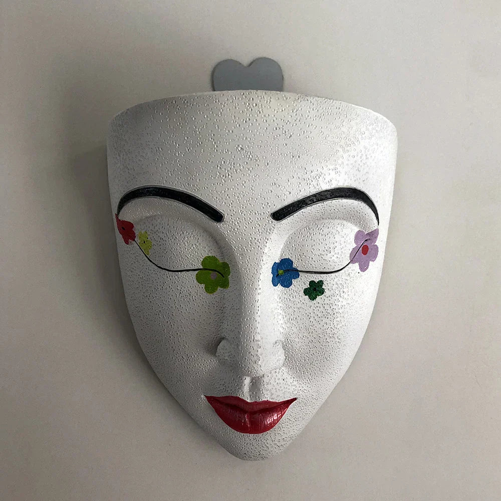 BowLift | Resin Human Face Hanging Planter - FaceVibe