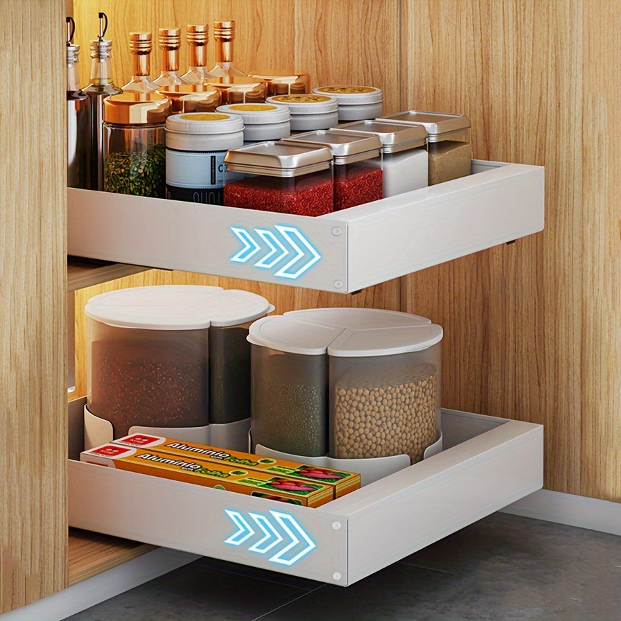 BowLift | Retractable Kitchen Cabinet Organiser - Lina