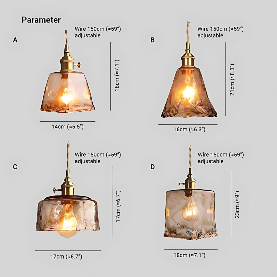 BowLift | Retro LED Pendant Light - Jasper