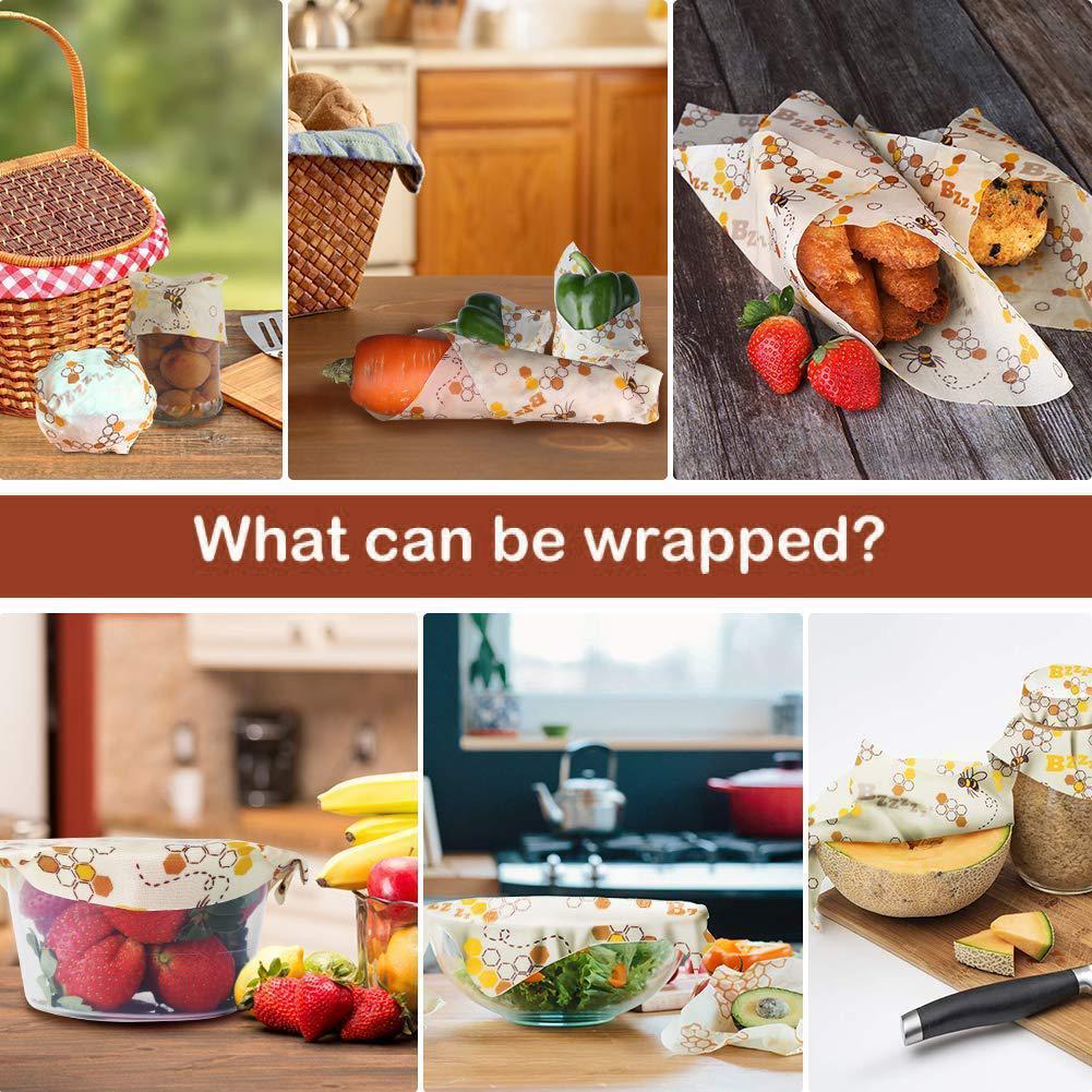 BowLift | Reusable Beeswax Food Wrap (3 pcs)