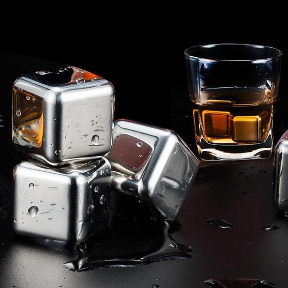 Reusable Stainless Steel Wine Cooling Cube | Bowlift