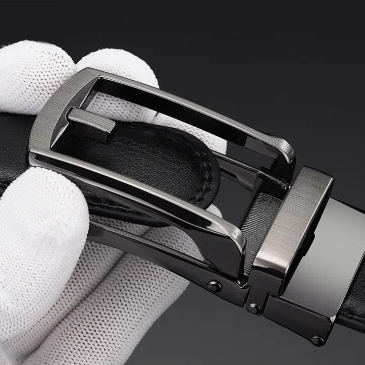 EliteSlide Belt – Luxury Leather Adjustable Accessory Bowlift