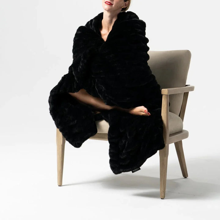 Faux Fur Blanket Ripple | Bowlift