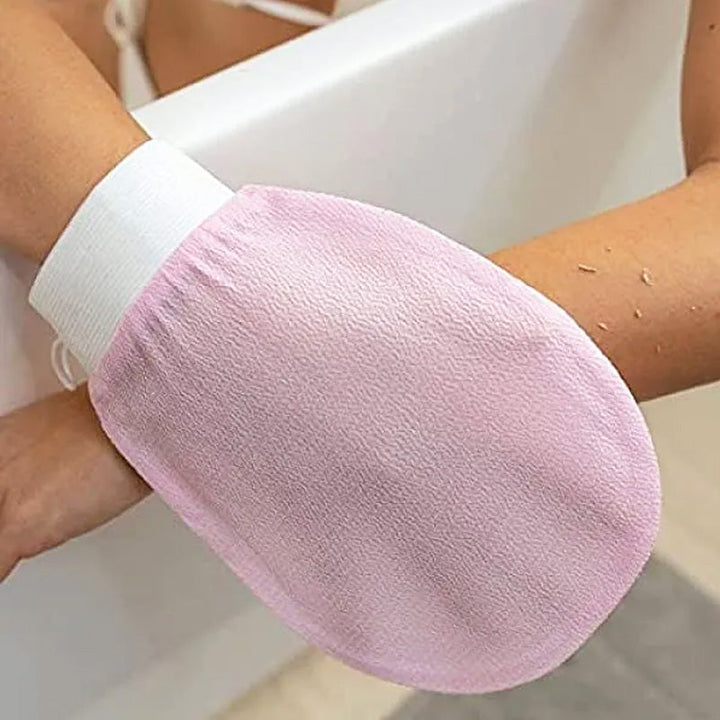 Exfoliating & Dead Skin Remover Mitt Glove Bowlift