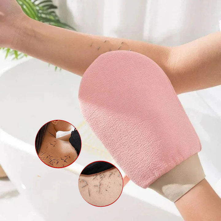 Exfoliating & Dead Skin Remover Mitt Glove Bowlift
