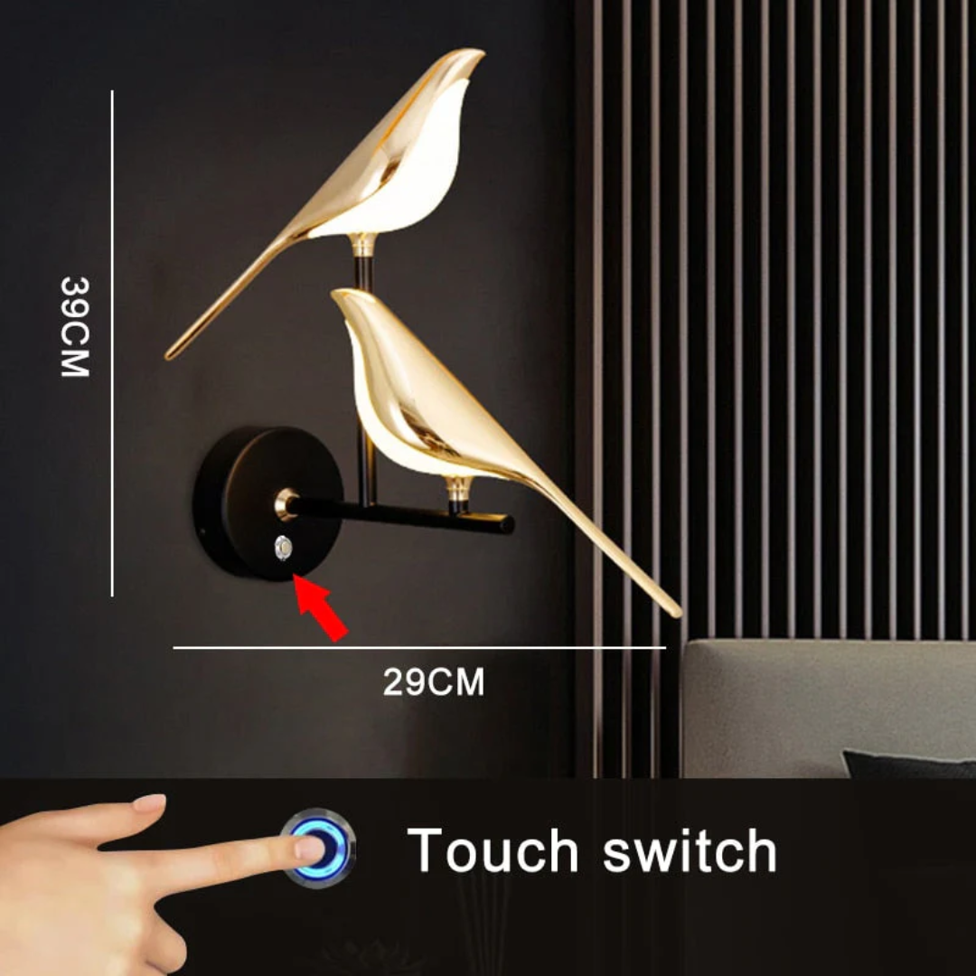 BowLift | Rotating LED Wall Lamp - LuminaBird