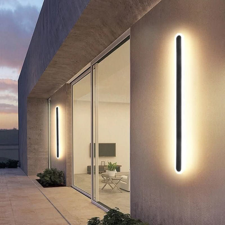 BowLift | Rounded Edge Aluminum LED Outdoor Wall Light