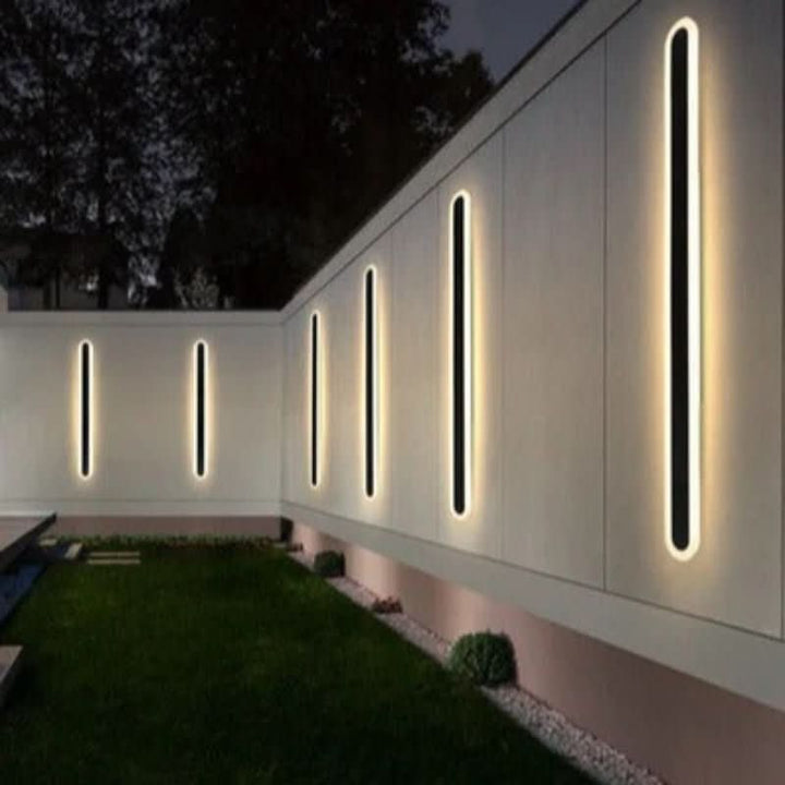 BowLift | Rounded Edge Aluminum LED Outdoor Wall Light