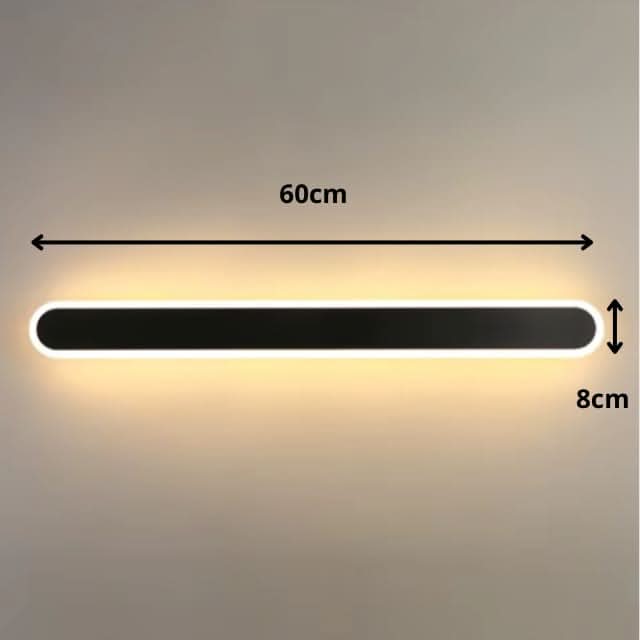 BowLift | Rounded Edge Aluminum LED Outdoor Wall Light