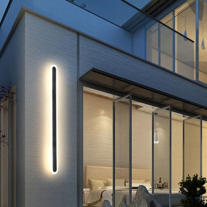 BowLift | Rounded Edge Aluminum LED Outdoor Wall Light