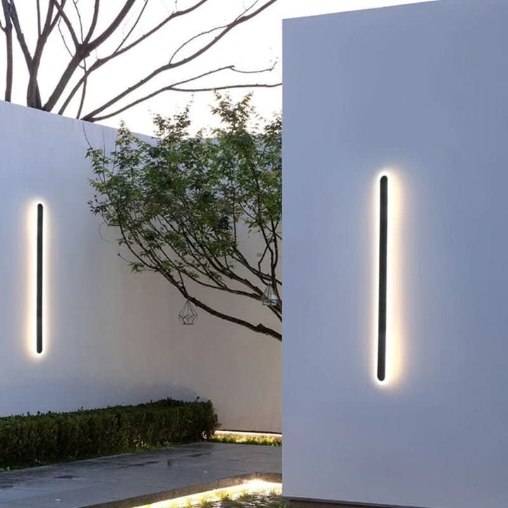 BowLift | Rounded Edge Aluminum LED Outdoor Wall Light
