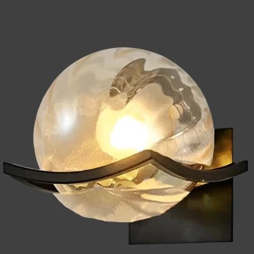 BowLift | Modern LED Wall Lamp with Glass Panel