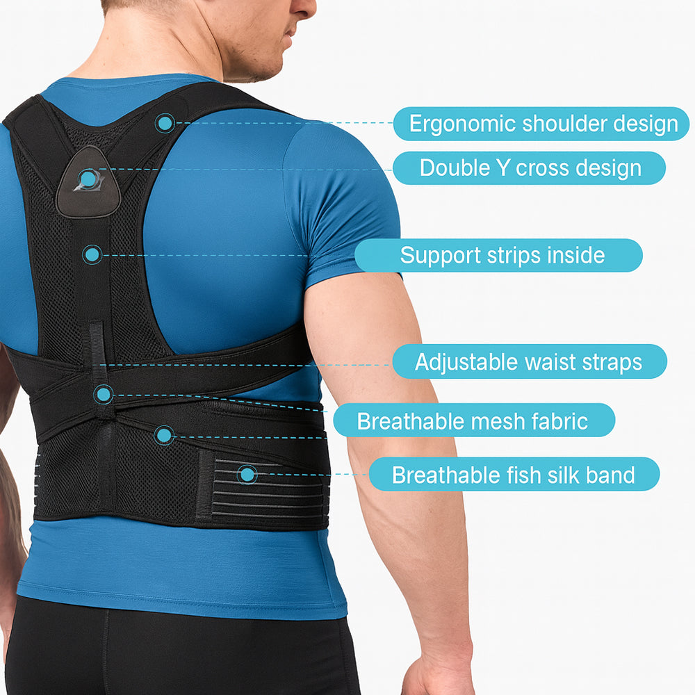 Posture-correcting back support | Bowlift