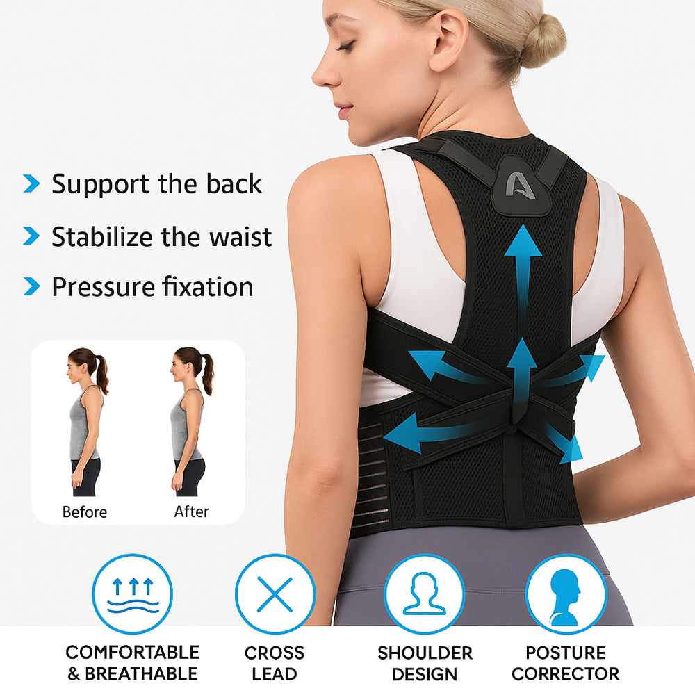 Posture-correcting back support | Bowlift