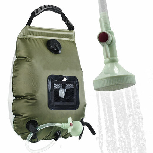 SunStream - Draagbare Campingdouche met Zonne-energie Bowlift