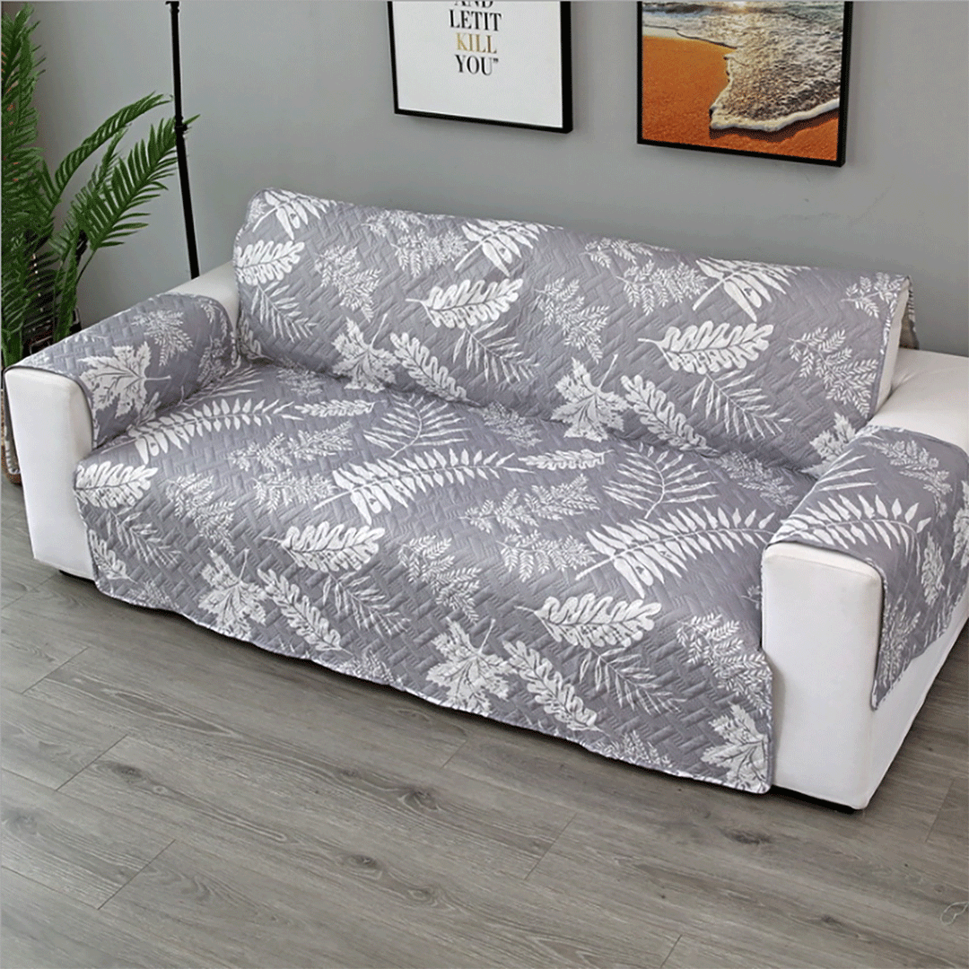 1/2/3 Seater Pet Sofa Protector Cover Quilted Couch Covers Lounge Slipcover Bowlift
