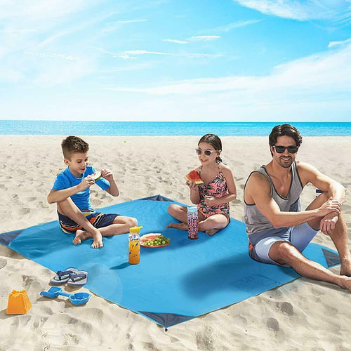 Sandproof Lightweight Beach Blanket Bowlift