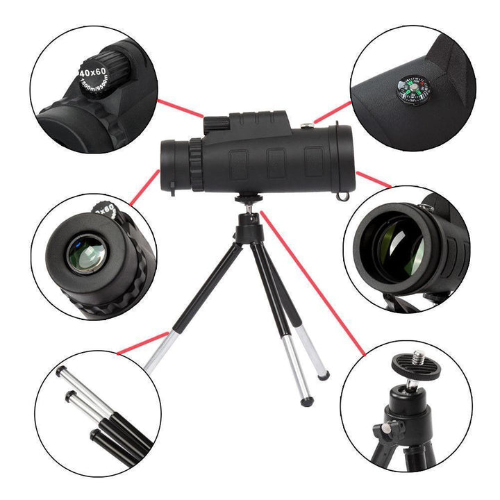BowLift | SuperZoom 40x Zoom Telephoto HD Camera Lens for iPhone, Samsung and Android Smartphones