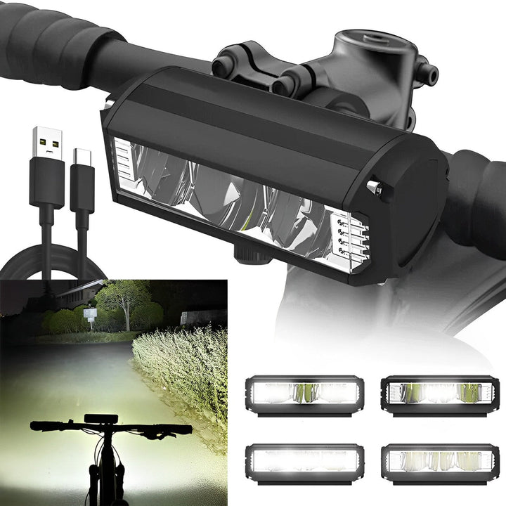 BowLift | Luminara™ | Ultra-Bright LED Bike Light with Adjustable Brightness | Waterproof Multi-Mode Cycling Light for Night Riding & Safety