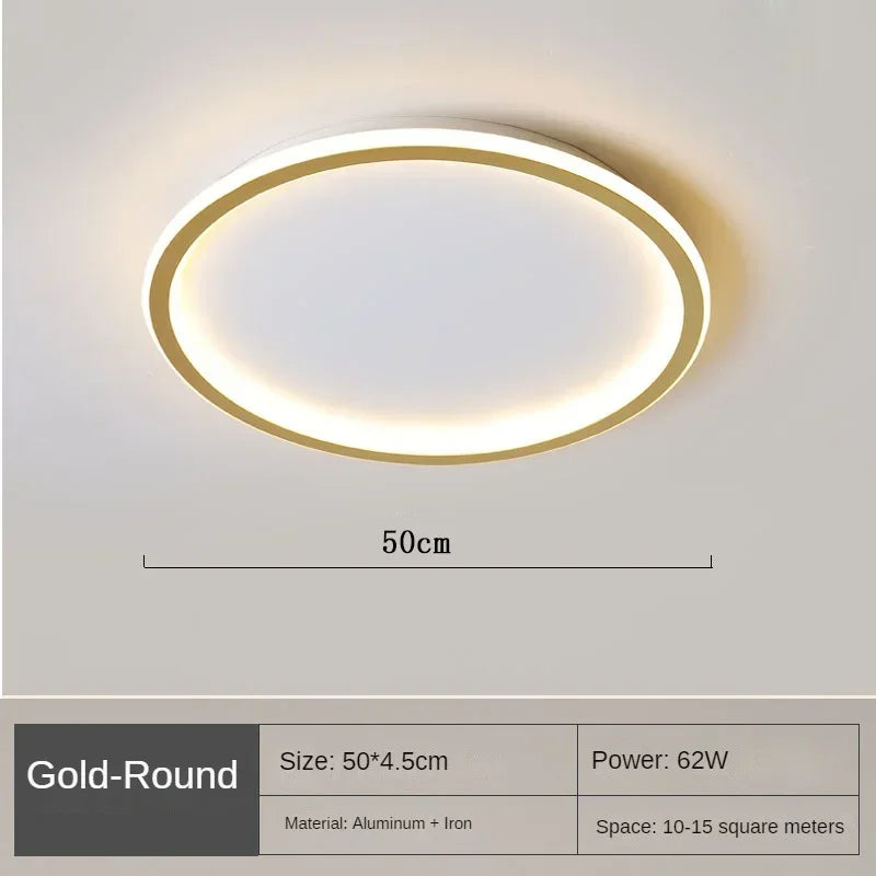 BowLift | Scandinavian Round Ceiling Lamp - NordicGlow
