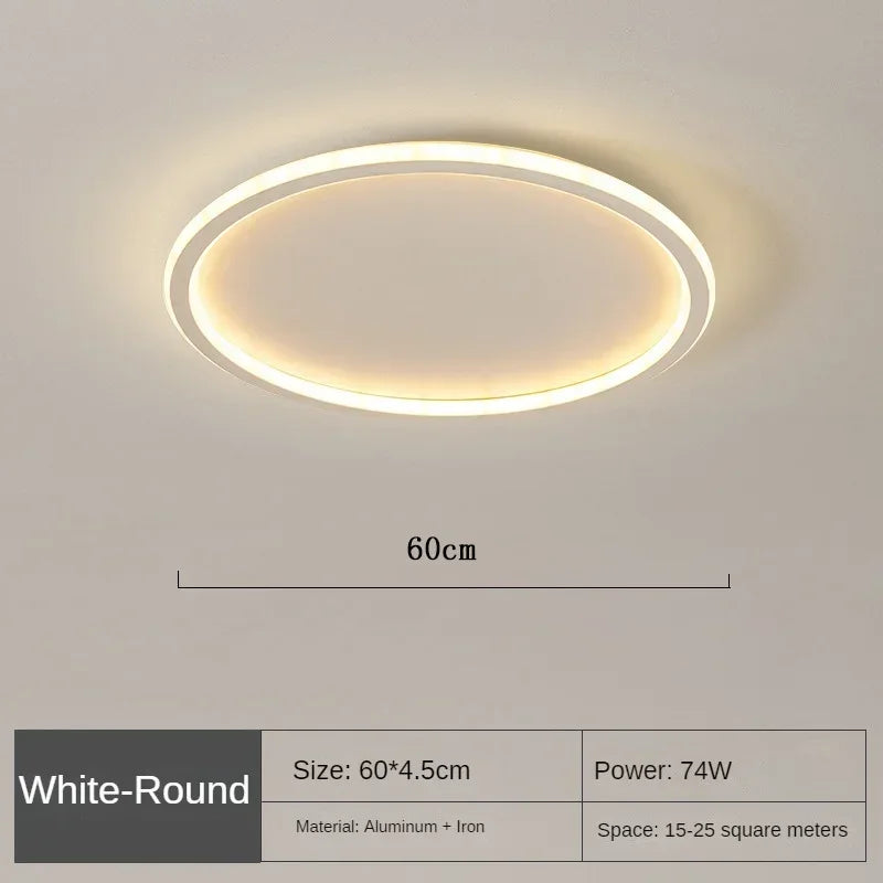 BowLift | Scandinavian Round Ceiling Lamp - NordicGlow