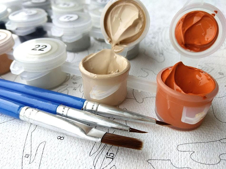 Ship at Sea - Van-Go Paint-By-Number Kit | Bowlift