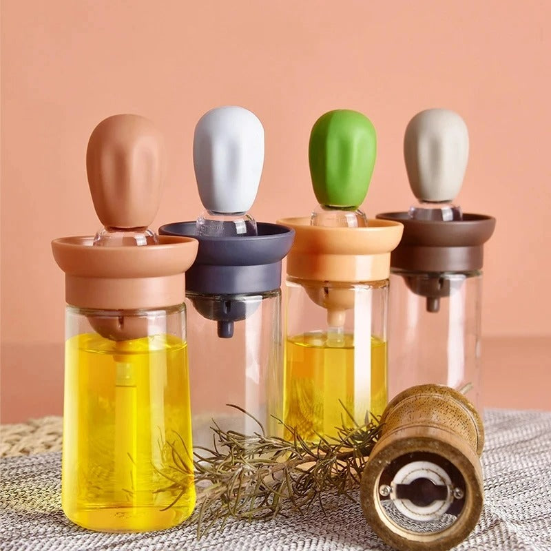 BowLift | Silicone Oil Bottle with Brush Head - OilBuddy