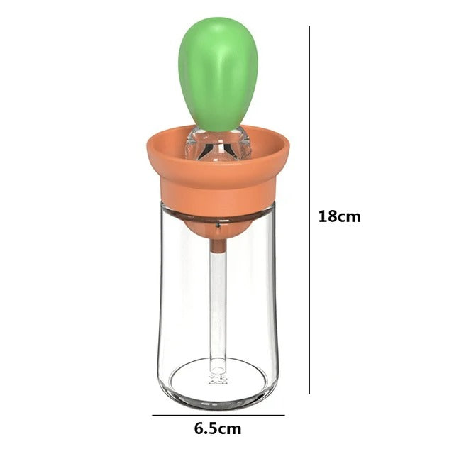 BowLift | Silicone Oil Bottle with Brush Head - OilBuddy