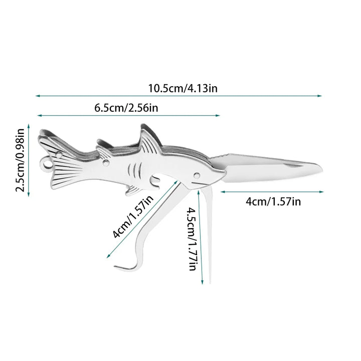 BowLift | 4 in 1 Foldable Keychain Knife