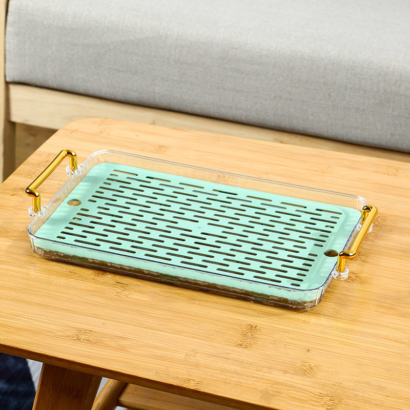 Light Luxury Draining Tea Tray | Bowlift