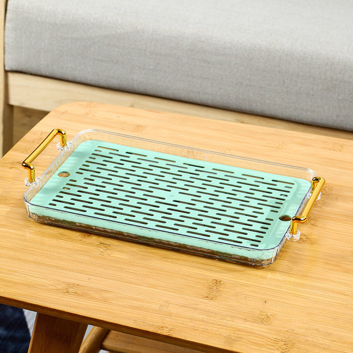 Light Luxury Draining Tea Tray | Bowlift