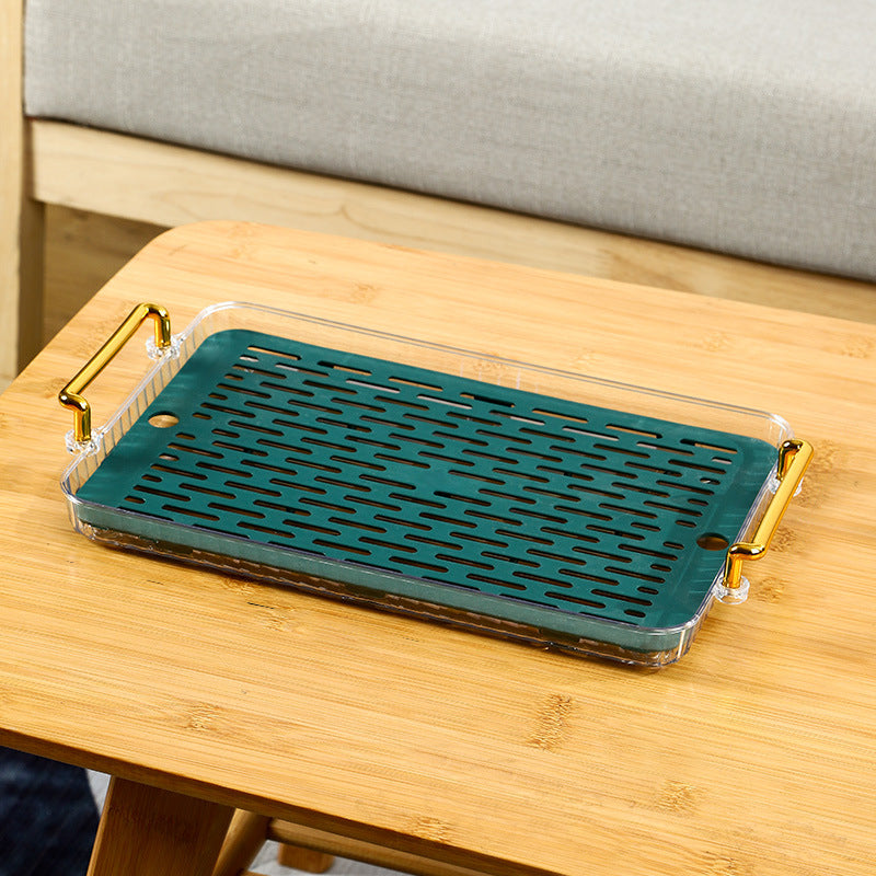 Light Luxury Draining Tea Tray | Bowlift