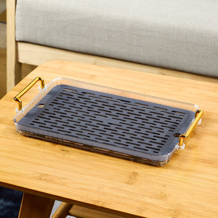 Light Luxury Draining Tea Tray | Bowlift