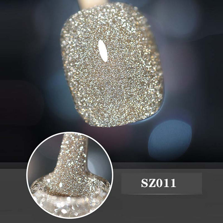High density glitter nail gel polish | Bowlift