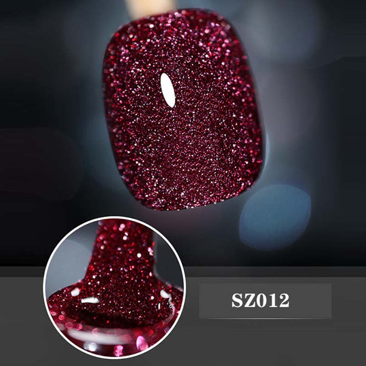 High density glitter nail gel polish | Bowlift