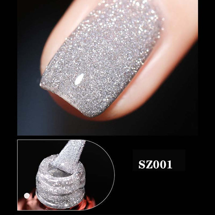 High density glitter nail gel polish | Bowlift