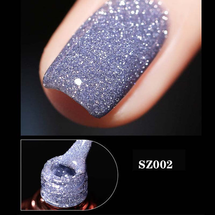 High density glitter nail gel polish | Bowlift