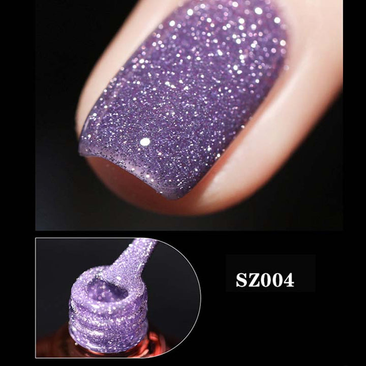 High density glitter nail gel polish | Bowlift