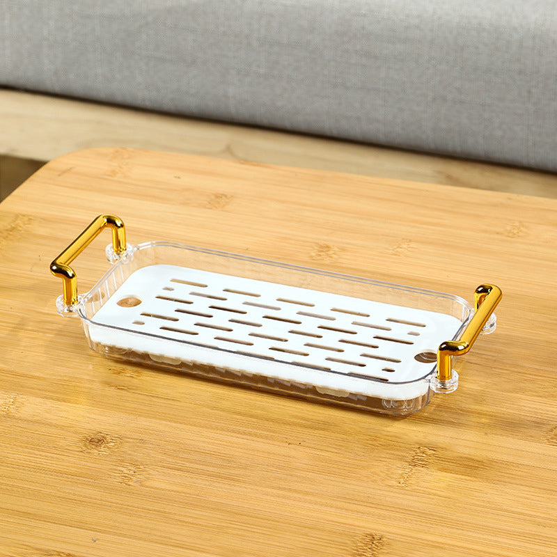 Light Luxury Draining Tea Tray | Bowlift