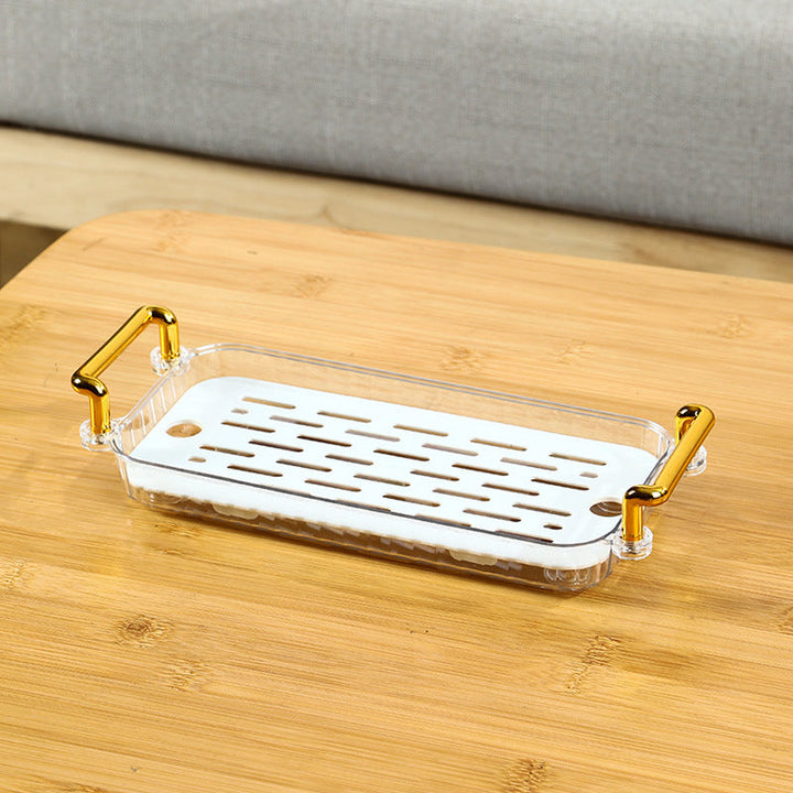 Light Luxury Draining Tea Tray | Bowlift